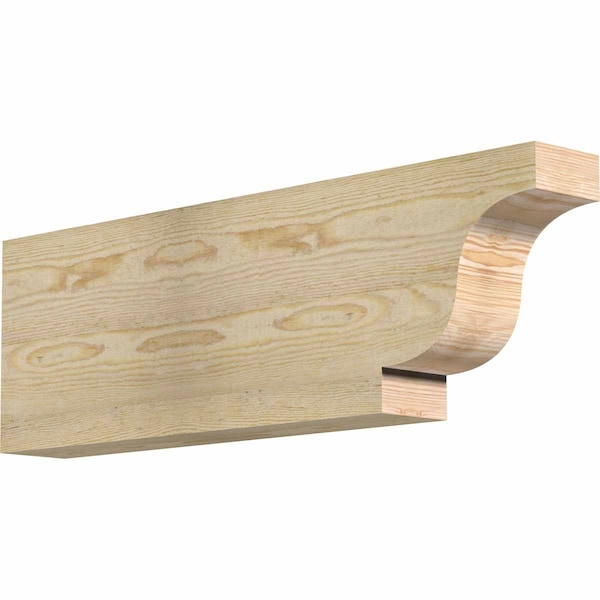 Ekena Millwork Newport Rough Sawn Rafter Tail, Douglas Fir, 4"W x 10"H x 32"L RFT04X10X32NEW00RDF - main